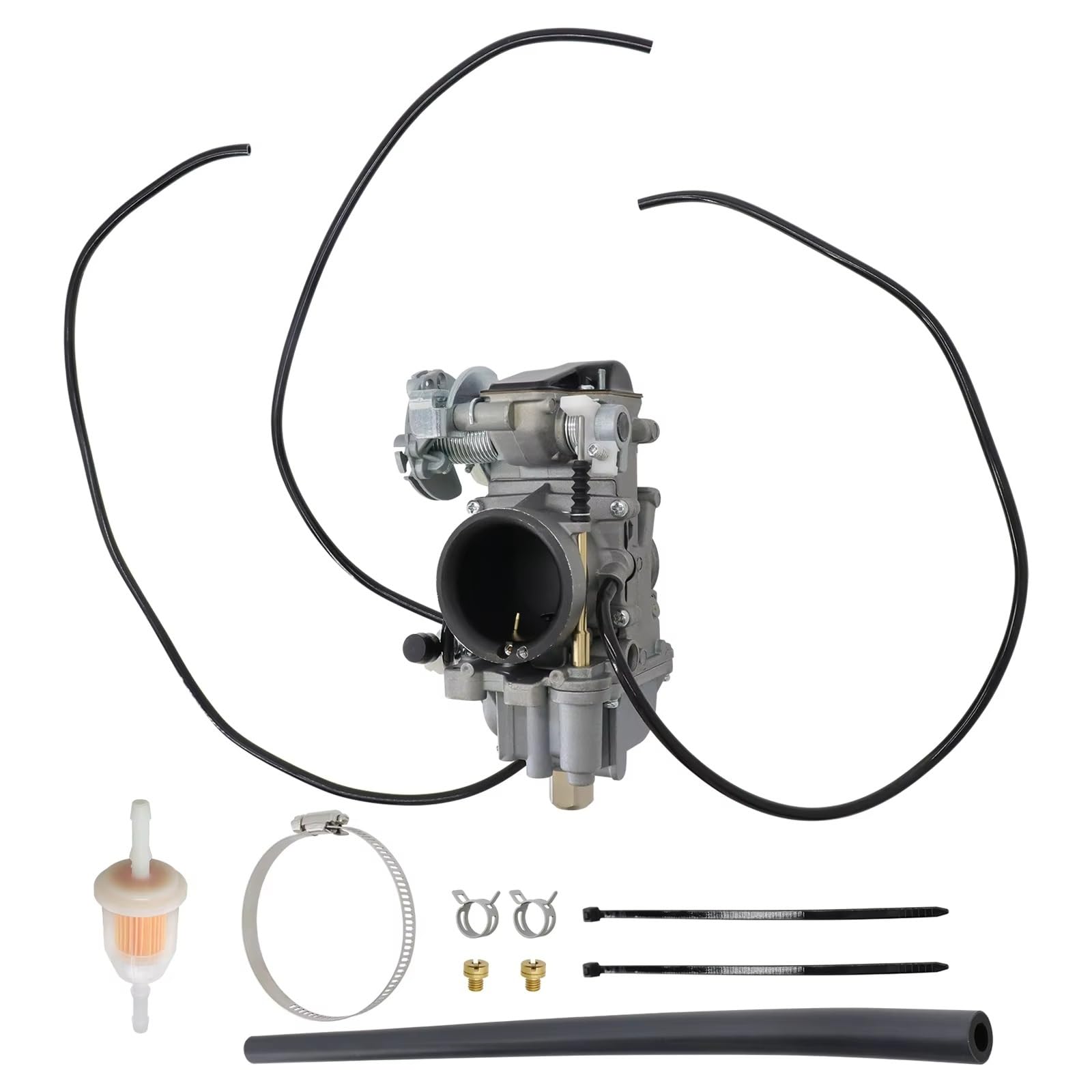 Motorrad Carburetor Für 36mm Beschleunigerpumpe Pumper Flachschieber Vergaser Carb TM36-68 Vergaser von Ropaix