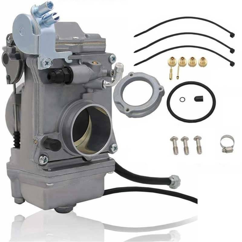 Motorrad Carburetor Für HSR42 45 48 42 mm Carb Accelerator Pump Performance Pumper Vergaser Vergaser(42 MM) von Ropaix