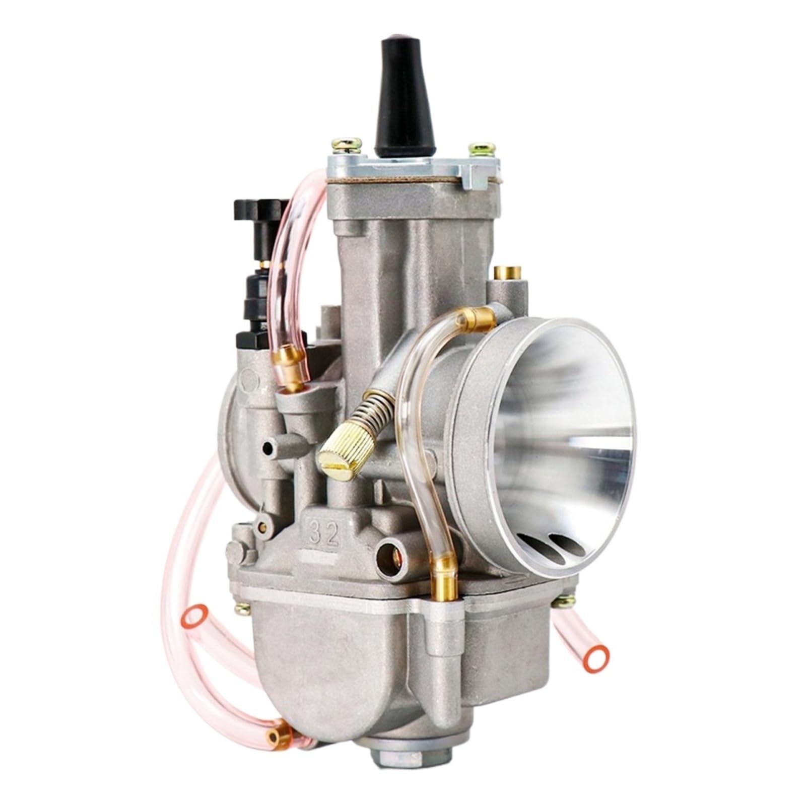 Motorrad Carburetor Für PWK 21 24 26 28 30 32 34 2T 4T Motorrad Vergaser Mit Power Jet Für ATV für Quad Für UTV Vergaser(21mm) von Ropaix