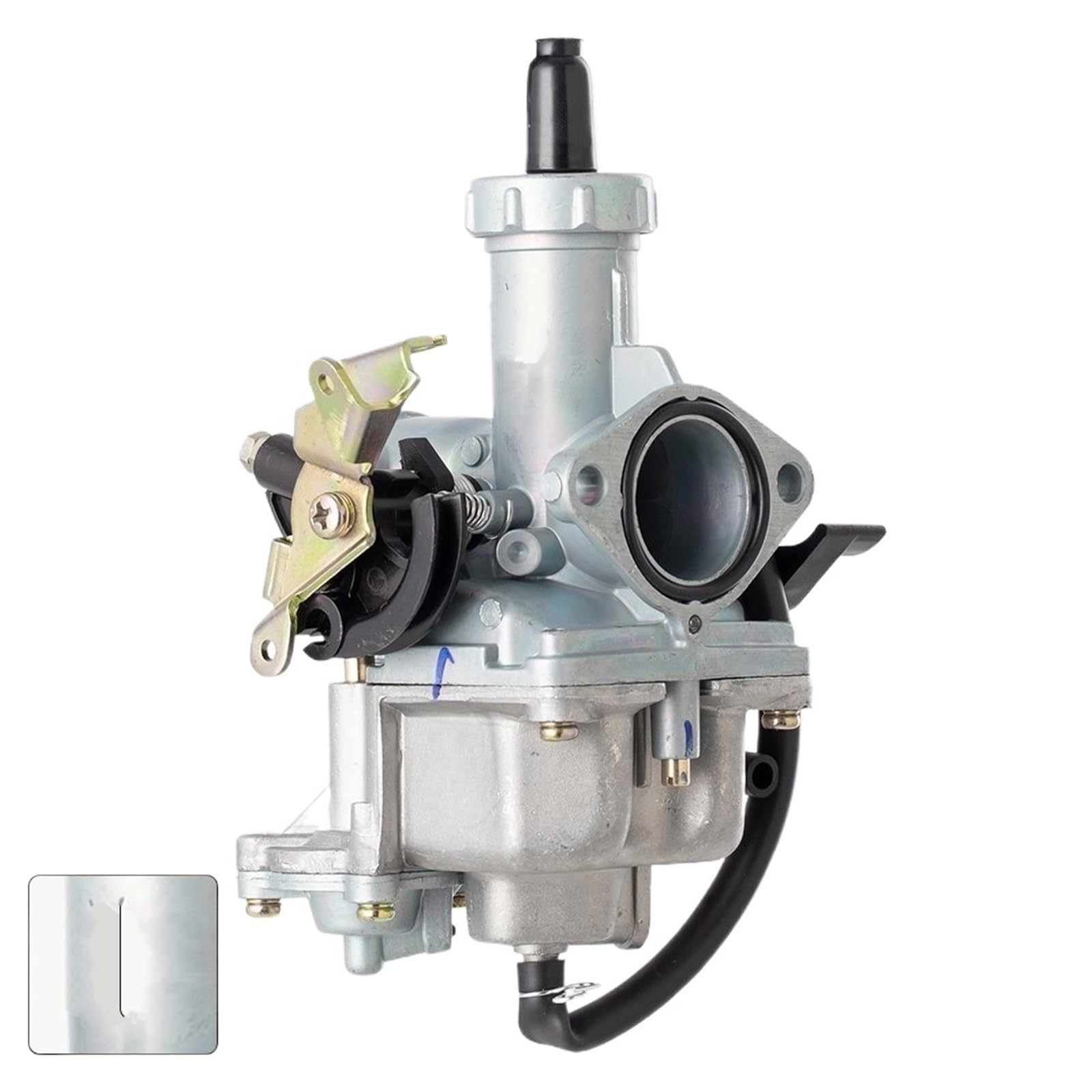 Motorrad Carburetor PZ27 Vergaser 27mm Carburador Für CG125 CG150 CG200 TR250 175CC 200cc 250c Für TXM155 Für ATC200X Für AKT150 Für ATV Quad Go Kart Dirt Bike Vergaser(B- Logo) von Ropaix