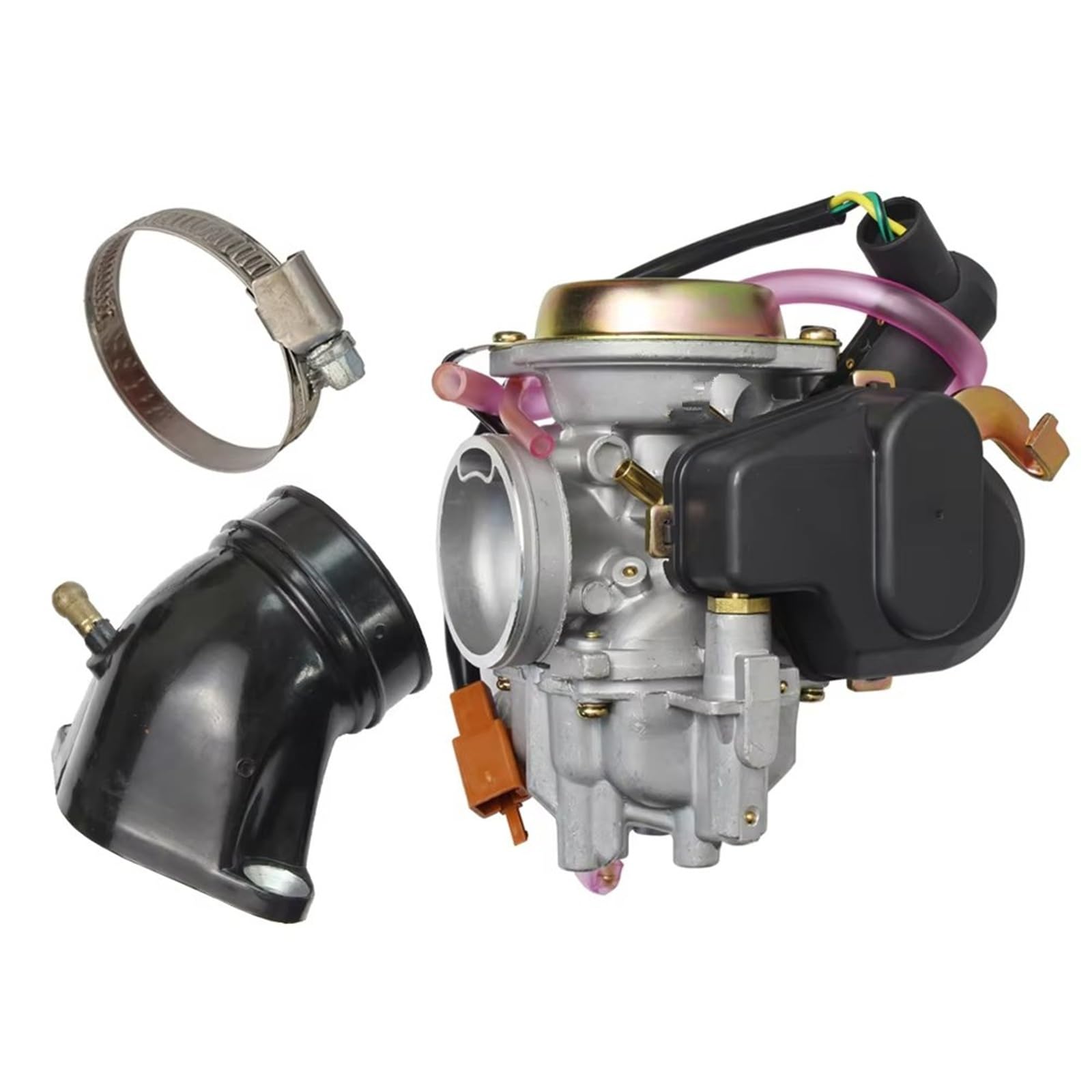 Motorrad Carburetor Vergaser Carb 13200-37G10 26mm PD26 BS26 Für Suzuki AN125 AN150 VS125 Für Burgman 125 150market Vergaser(B) von Ropaix