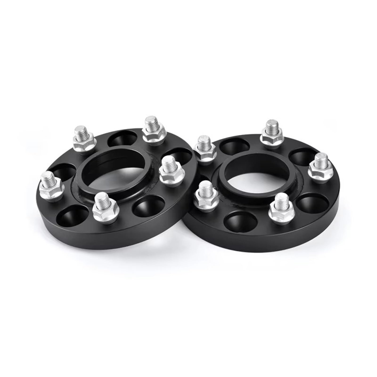 Spurverbreiterungen Für Maserati Für Quattroporte Für Alfieri Für Ghibli Für Gran 2 Stück (1 Paar) Spurverbreiterung PCD 5x114,3 CB 67,1mm Spurverbreiterung(Black spacer 20mm) von Ropaix