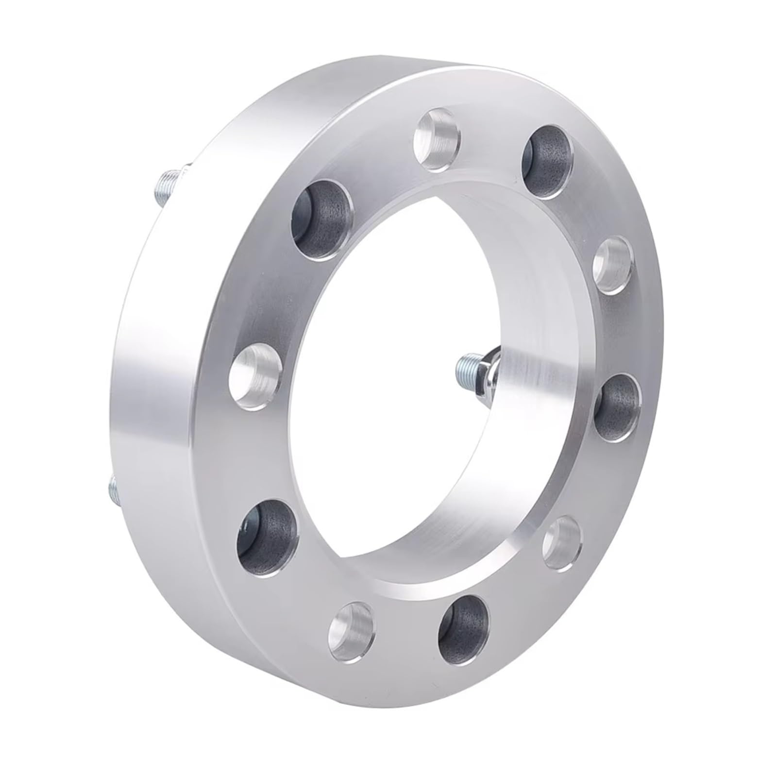 Spurverbreiterungen Für Suzuki Für Jimny 2 Stück (1 Paar) Geschmiedete Aluminium-Spurverbreiterungen 5x139,7 CB 108mm Flanschadapter Spurverbreiterung(Silver spacers 50mm) von Ropaix