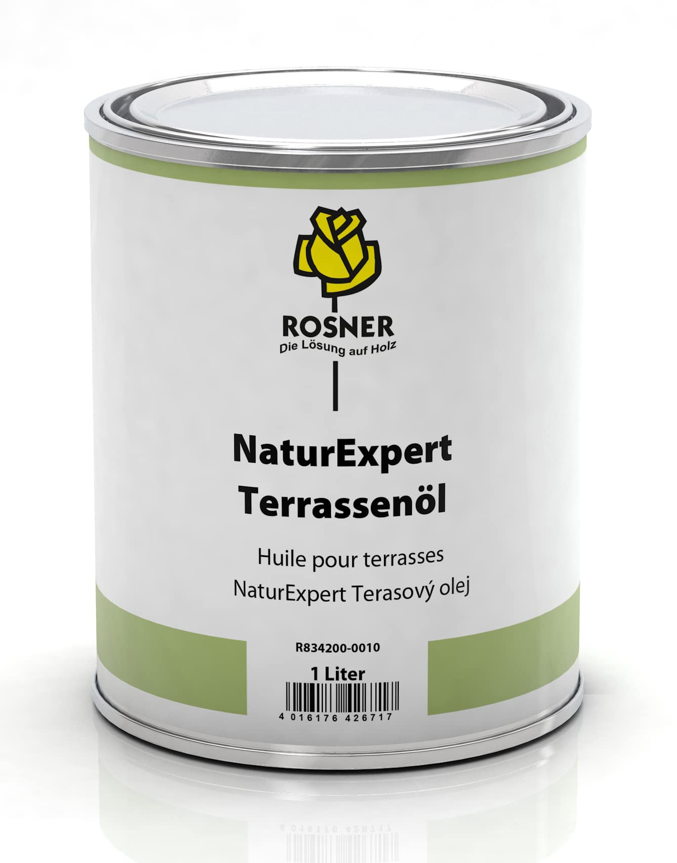 Rosner Natur Expert Terrassenöl/Ölwachs Holzschutz innen&außen 1L,farblos,Schutz von Rosner