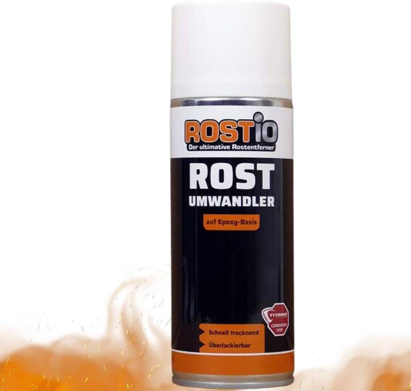 Rostio Epoxy Rostumwandler Spray 400ml Rostkonverter von Rostio