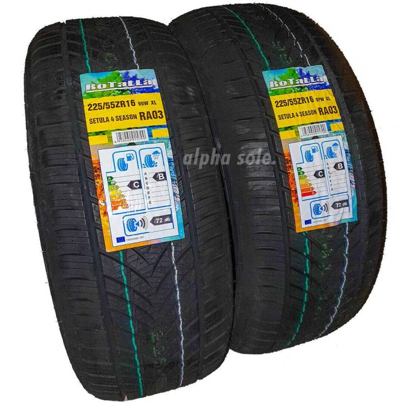 225/55R16 99W Rotalla Setula 4 Season RA03 Reifen Ganzjahresreifen PKW von Rotalla