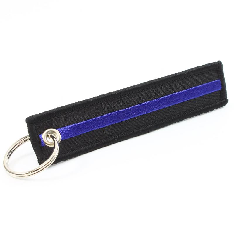 Thin Blue Line – Schlüsselanhänger von rotary13b1 von Rotary13B1