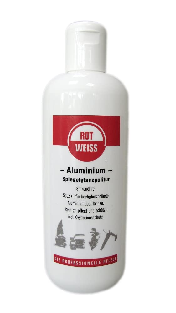 ROTWEISS 5555 Aluminium Spiegelglanzpolitur 500 ml von ROT WEISS