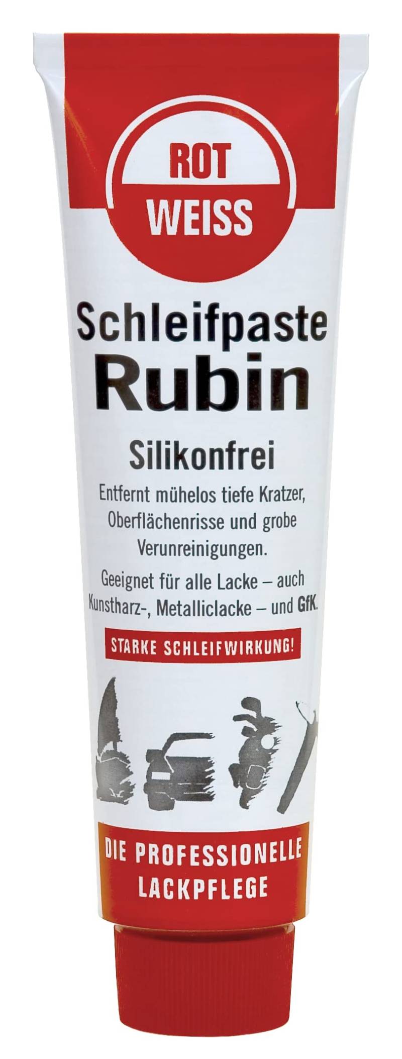 ROTWEISS 3300 Schleifpaste Rubin 100 ml von ROT WEISS