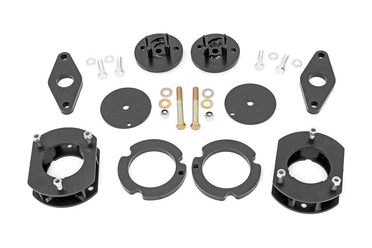 Rough Country 2,5 Zoll Hebe-Kit (passt für) 2011–2020 Jeep Grand Cherokee WK2 | Federungssystem | 60300 von Rough Country