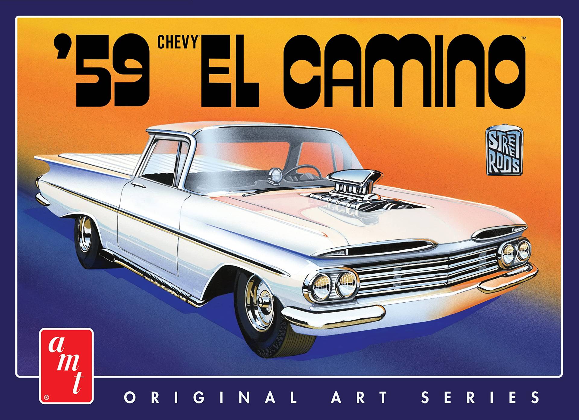 Round2 1/25 1959er Chevy EL Camino von AMT