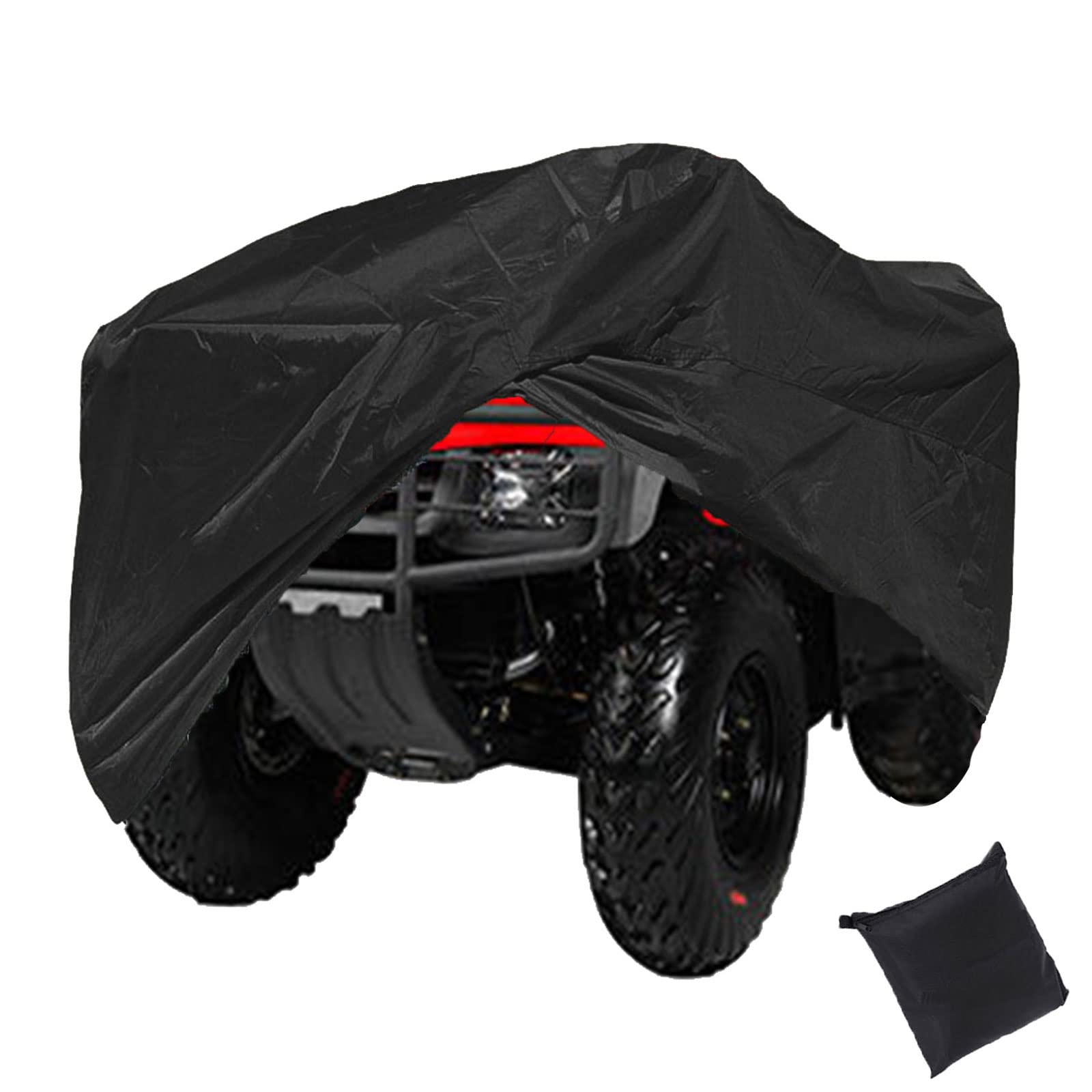 XXXL Quad ATV Abdeckplane 250 * 110 * 120cm Fahrzeug Abdeckung Outdoor Schutzhülle für Geländefahrzeuge ATV Fahrzeuge Fahrrad Motorrad Regendicht Wasserdicht Staubdicht Winddicht Schneedicht von Rouzin