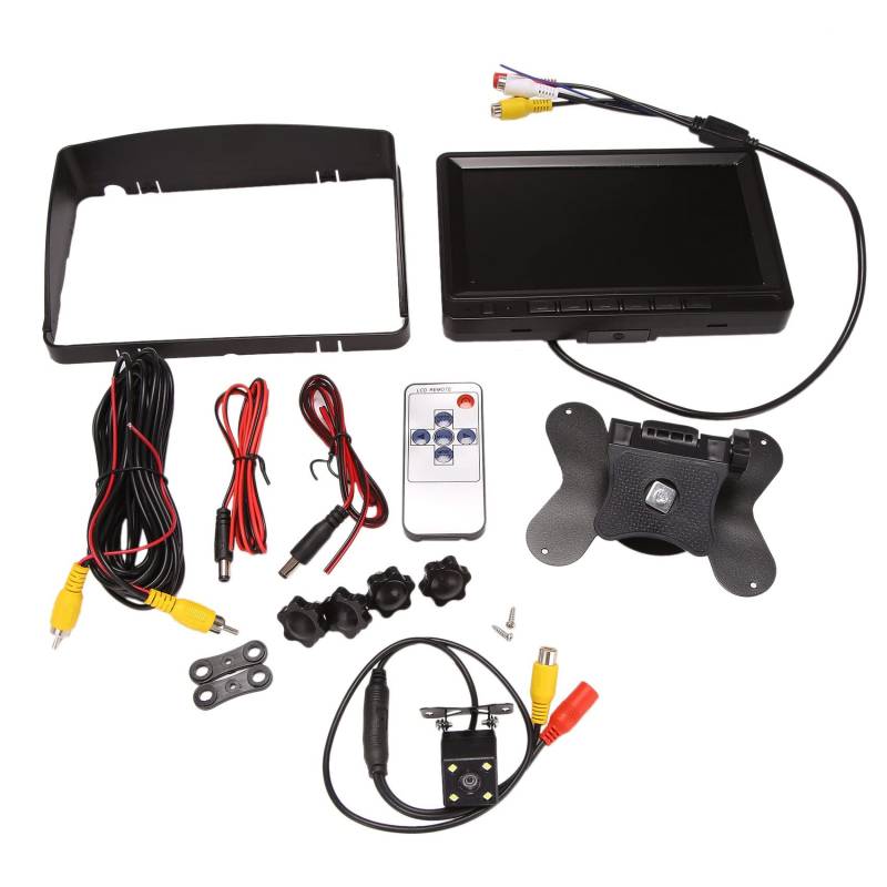 Roxvue 7 Breitbild 12V-24VDC Auto RüCkfahrkamera Heck Ansicht Monitor Sicht RüCkfahren Parken Heck Ansicht System für Autos von Roxvue