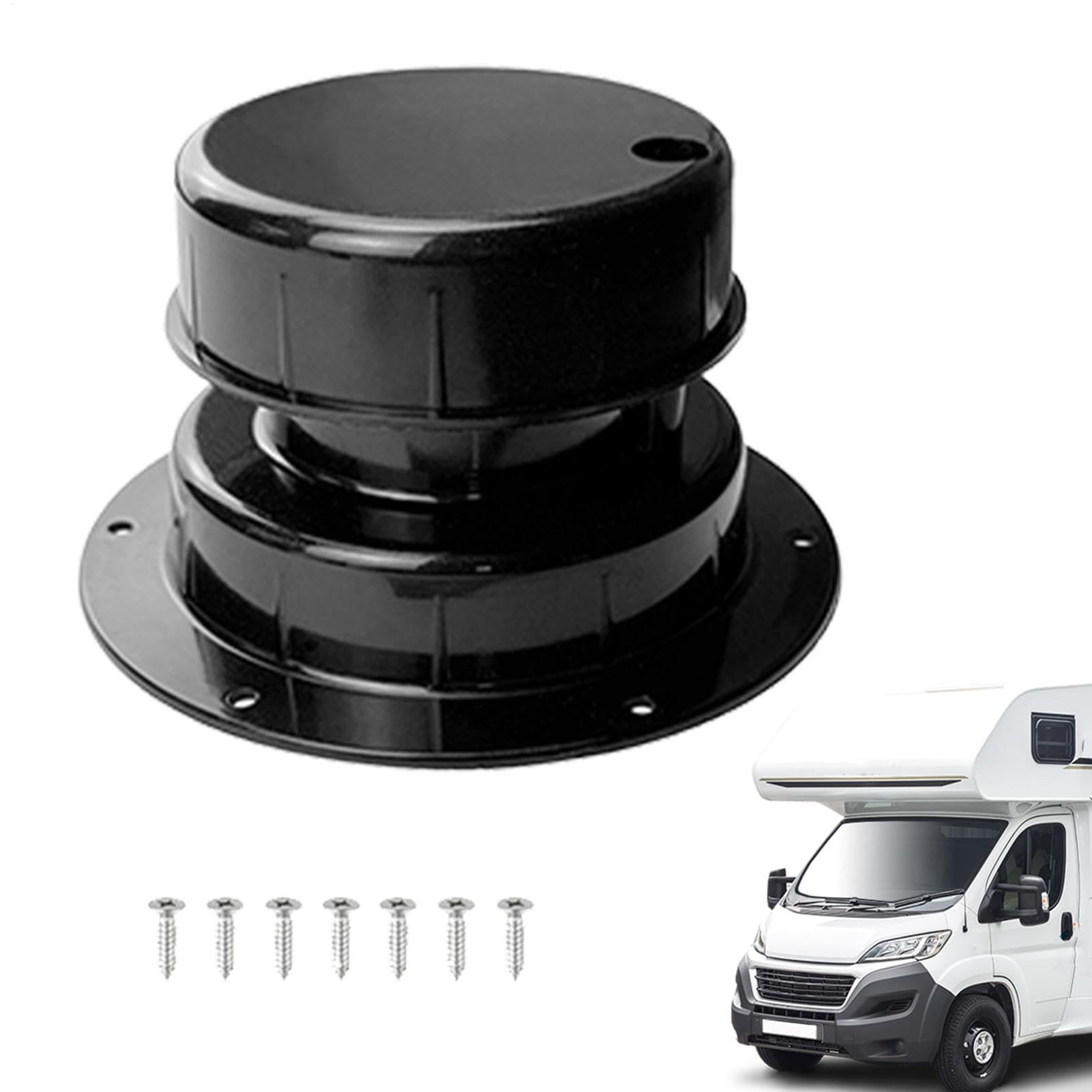 Auspuff Auslass für RV, Yacht RV Kanalrohr Entlüftung, RV Dash Vent Gitter, Anhänger Auspuffabdeckung, Lüftungsauslass für LKW, RV Abwasserrohrbelüftung, Abluftgitter für Anhänger, Praktischer von Rqrdww