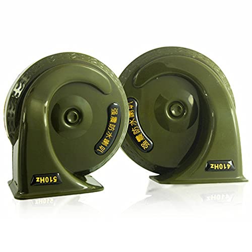 Ruaen 30W Motorrad Schnecke Horn 12V Sound 510Hz 410Hz Super Sound Pfeife Elektrische Hupe Motorrad Motorsiklet Motosiklet von Ruaen