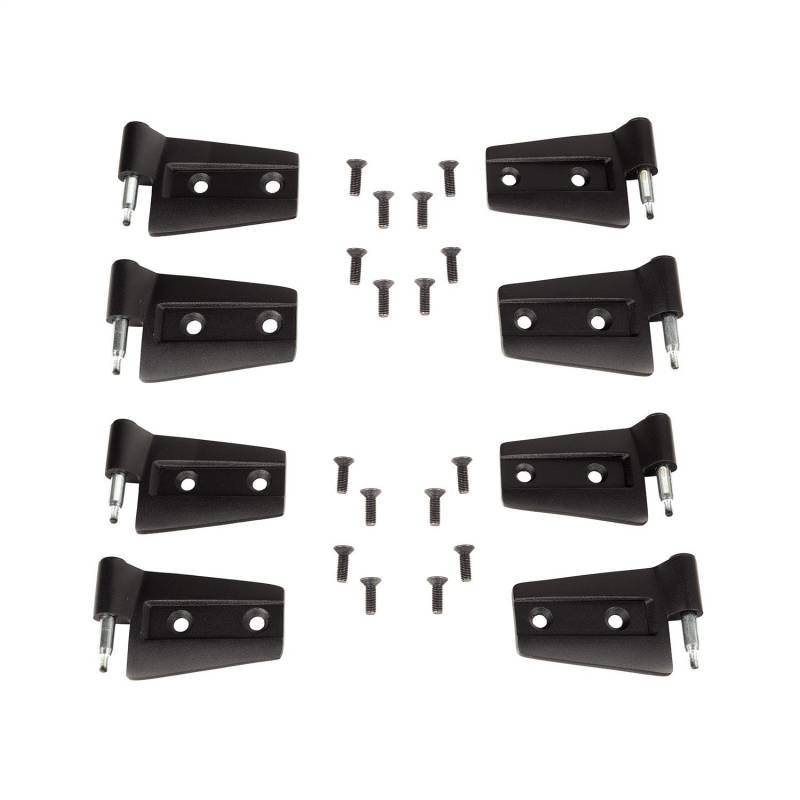 Rugged Ridge | Türscharnier-Set, 8-teilig | 11202.32 | passend für Jeep Wrangler JK 4-Türer 2007–2018 von Rugged Ridge