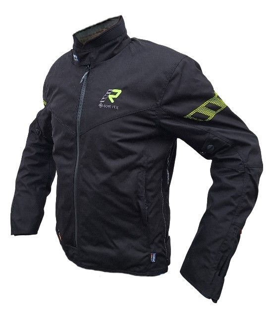 RUKKA Start R Herren Motorradjacke Textiljacke schwarz neongelb von Rukka