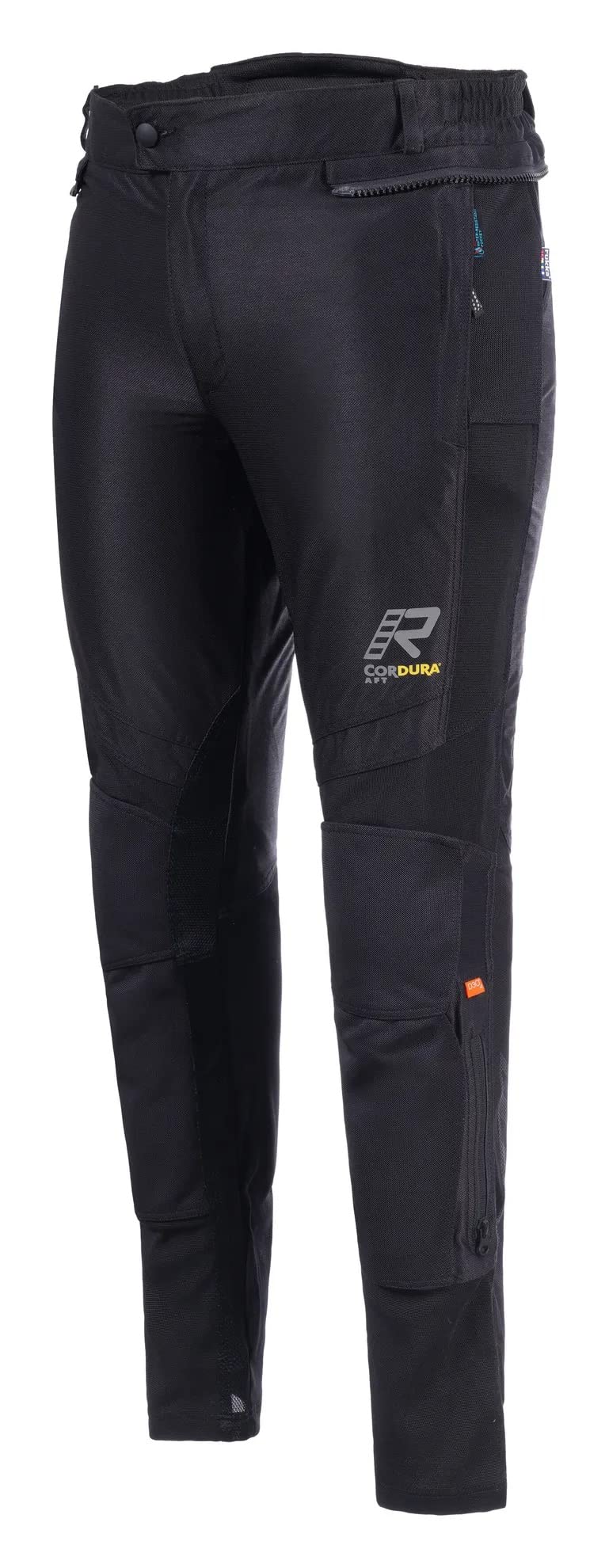 Rukka Airgobi Motorrad Textilhose, schwarz/schwarz, 50 von Rukka