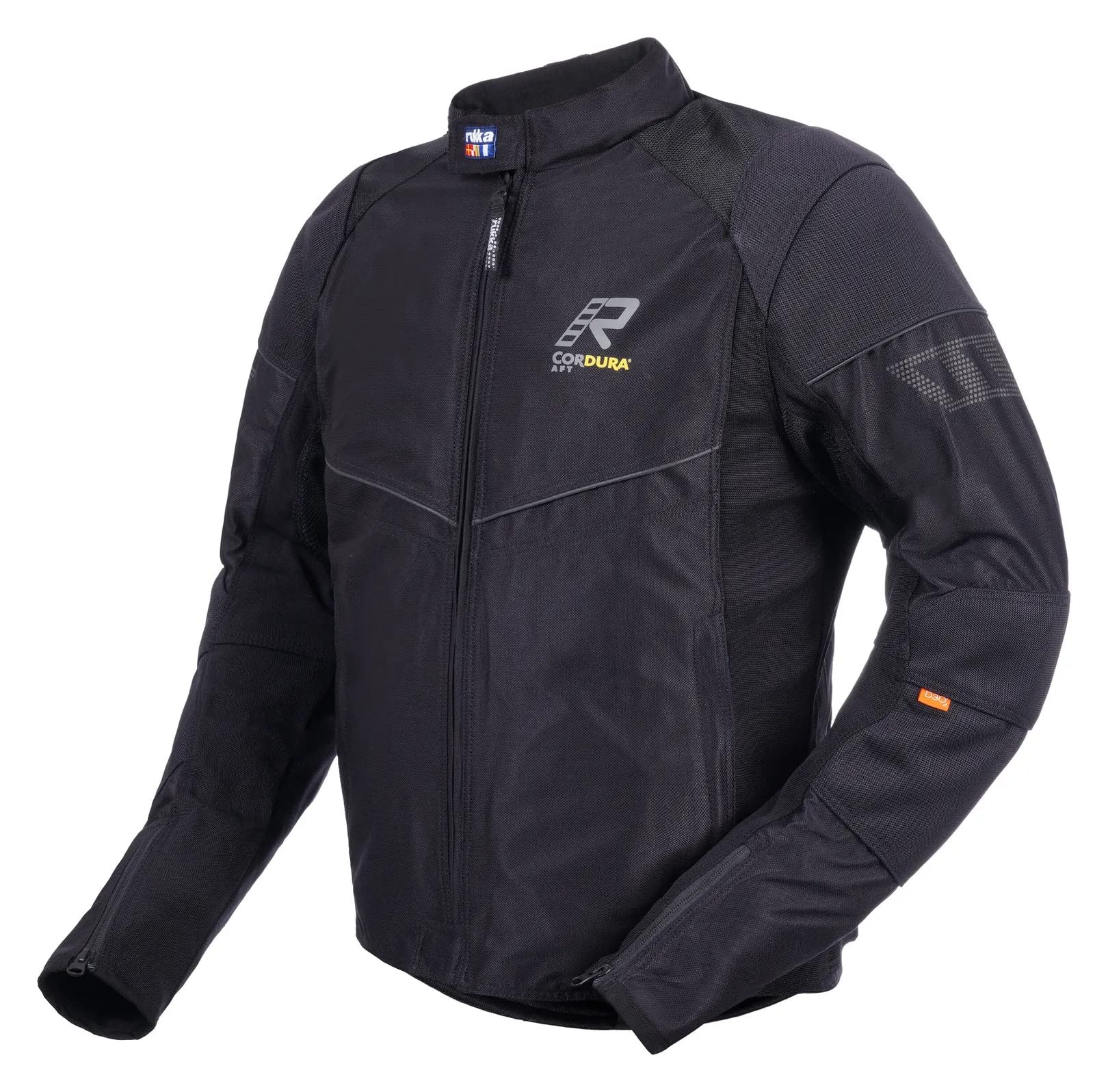 Rukka Airgobi Motorradjacke Herren (schwarz), 56 von Rukka