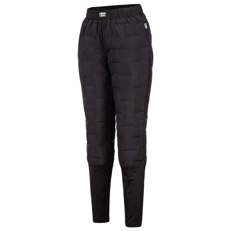 Rukka Daunenhose Down-Y Lady 2.0 schwarz Funktionswäsche Midlayer, Warm, Winter, 46 von Rukka