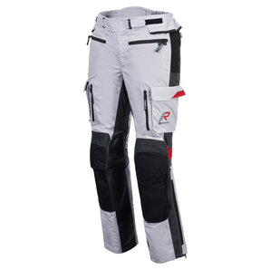 Rukka Madagasca-R Textilhose Grau Schwarz Rot von Rukka