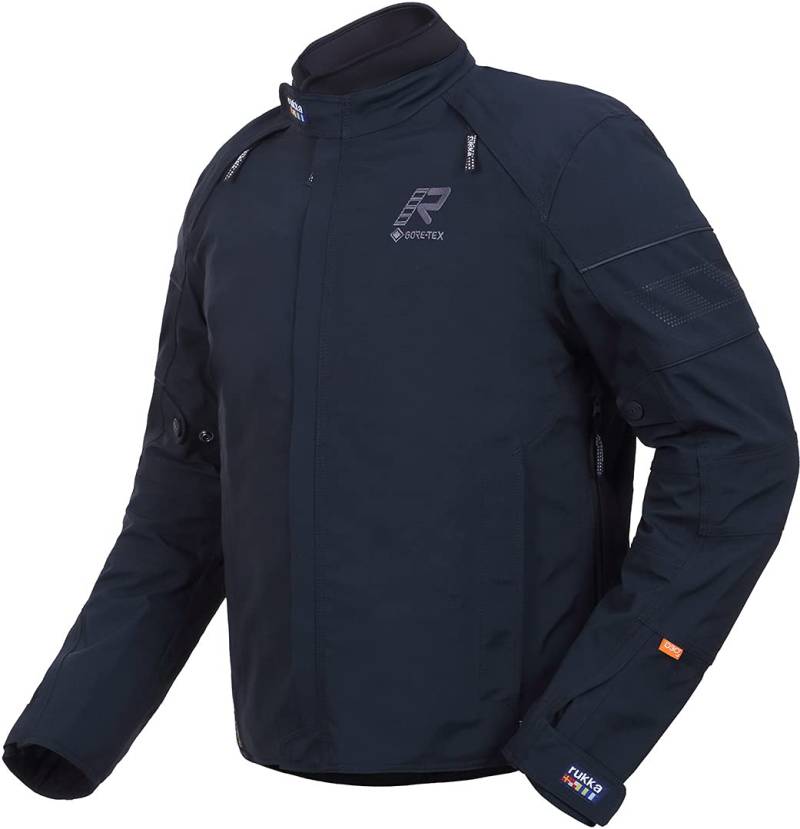 Rukka R-EX Motorrad Textiljacke (Black,50) von Rukka