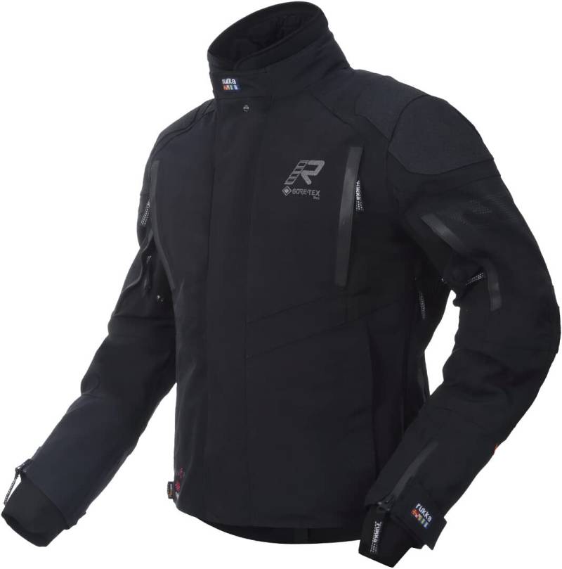 Rukka Shield-R Motorrad Textiljacke (Black/Black,48) von Rukka