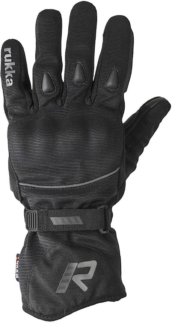 Rukka Virium 2.0 GTX Motorrad Handschuhe (Black,10) von Rukka