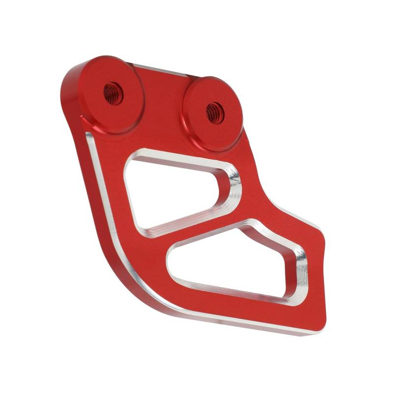 Motorrad-Kettenführungsschutz, Motorrad-Heckkettenführungsschutz, CNC-Aluminium, für CRF110F 2013–2025, Rot von Runfarr