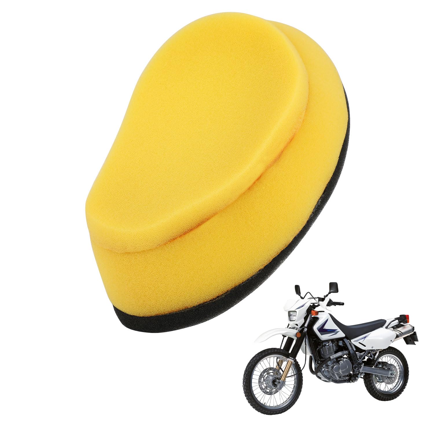 Runfarr Motorrad Luftfilter Ansaugluftfilter Motorrad Ansaugluftfilter Kit für DR650 DR650SE 1996-2020 von Runfarr