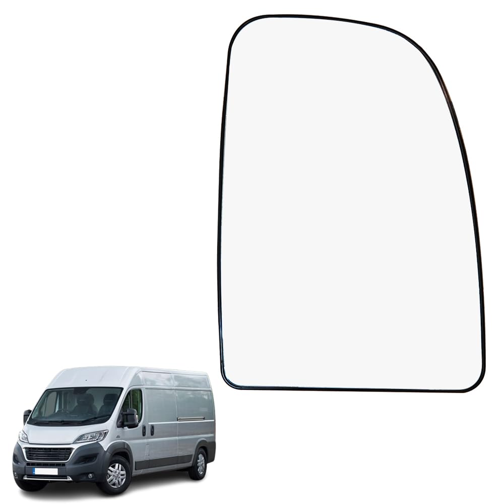 Ruolin Spiegelglas Rechts, Außenspiegel Glas Ersatz Spiegelglas Beheizbar Rechts Kompatibel mit Ducato Jumper Boxer 2006-2021 von Ruolin