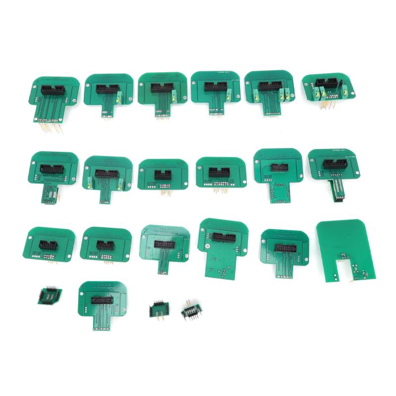 BDM Frame Probe Adapters 22pcs LED BDM Frame Probe Adapters Green Professional Chip Tuning Tool Ersatz für Bosch von Ruspela