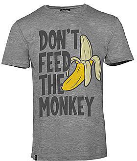 Rusty Stitches Banana, T-Shirt - Grau/Gelb - M von Rusty Stitches