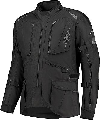 Rusty Stitches Cliff, Textiljacke wasserdicht - Schwarz - XXL von Rusty Stitches