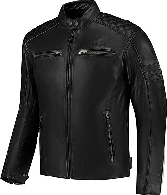 Rusty Stitches Jari V2, Lederjacke - Schwarz - 3XL von Rusty Stitches