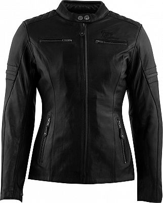 Rusty Stitches Joyce V2, Lederjacke Damen - Schwarz - 42 von Rusty Stitches