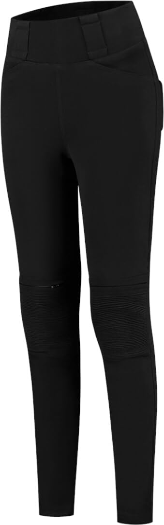 Rusty Stitches Motorradhose Claudia V2 Leggings Lady Aramid, Black, 48 von Rusty Stitches