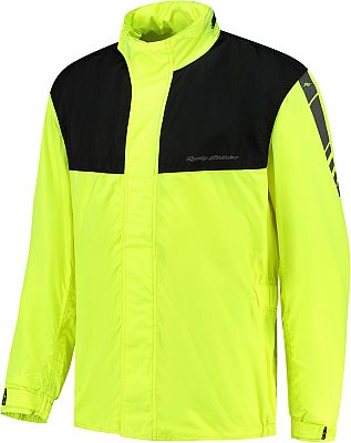 Rusty Stitches Sander, Regenjacke - Neon-Gelb/Schwarz - M von Rusty Stitches