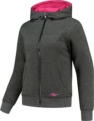 Rusty Stitches Wendy, Textiljacke Damen - Grau/Pink - 38 von Rusty Stitches