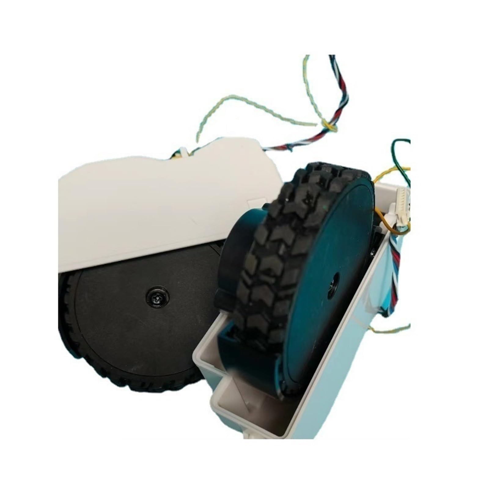 Rad, kompatibel for Eufy, kompatibel for Robovac L70 Hybrid-Zubehör, Roboter-Staubsauger-Ersatzteile, Räder for Anker, kompatibel for Eufy, kompatibel for Robovac L70-Zubehör (Color : Left and right von RuuTe