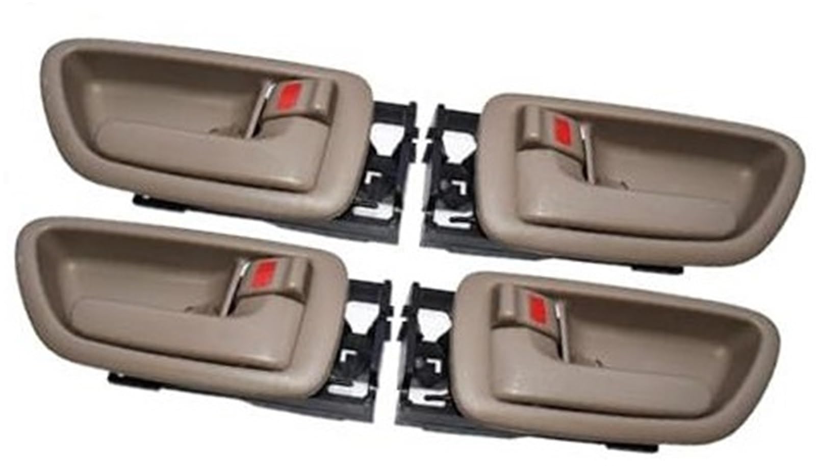 Autotürgriffbaugruppe, Rynplex Autoinnenraum Innentürgriff vorne hinten links rechts, for Toyota, for Sequoia 2001-2007, for Tundra, 4.0L 4.7L 2004-2006 for Avalon 3.0L 2000-2004(Beige) von Rynplex