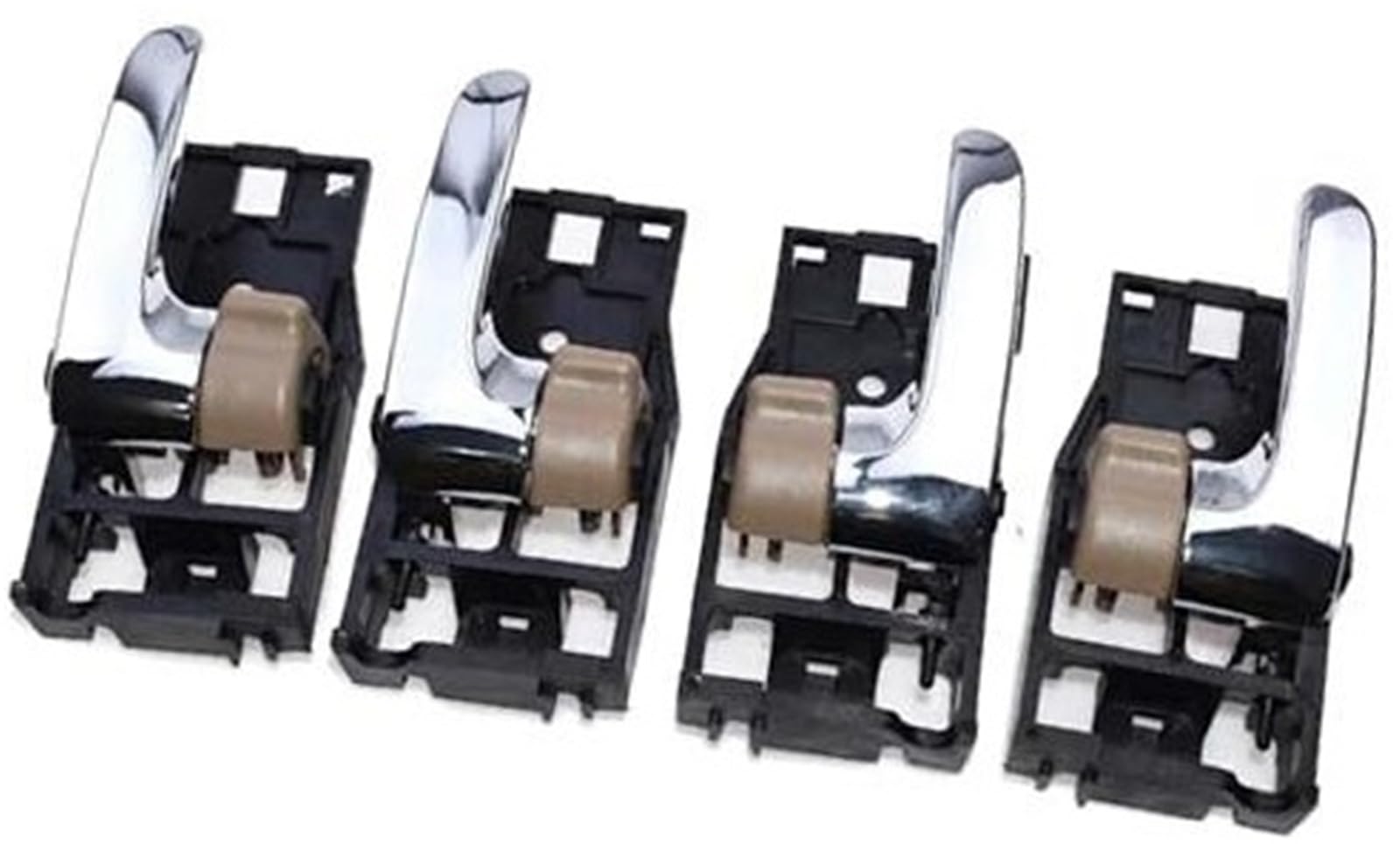 Autotürgriffbaugruppe, Rynplex For Toyota, for Sequoia 2001-2007, for Tundra, 4.0L 4.7L 2004-2006 for Avalon 3.0L 2000-2004. Auto-Innentürgriff innen vorne hinten links rechts(Chrome) von Rynplex