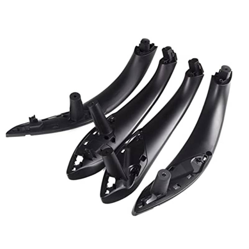 Autotürgriffdekoration, Rynplex 4-teilige Auto-Innentürgriff-Zugverkleidung vorne links, for, 3er F30 F80 F35 2012 2013 2014 2015 2016 2017(BLACK Black) von Rynplex