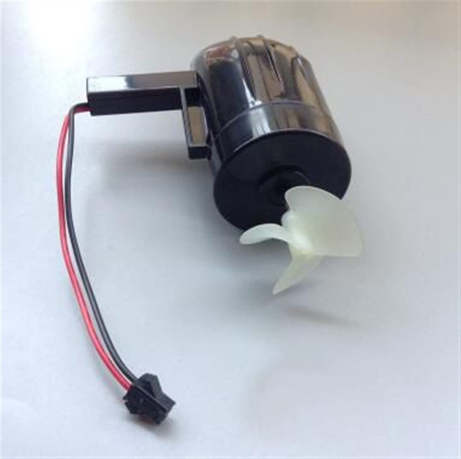 Rynplex 1 Stück 7,4 V Unterwasserstrahlruder 390 gebürsteter Motor Motorleistung Propulsor 36 mm 3-Blatt-Unterwasserpropeller, for RC-Angelköderboot Antriebswelle für Boote(1pc cw) von Rynplex