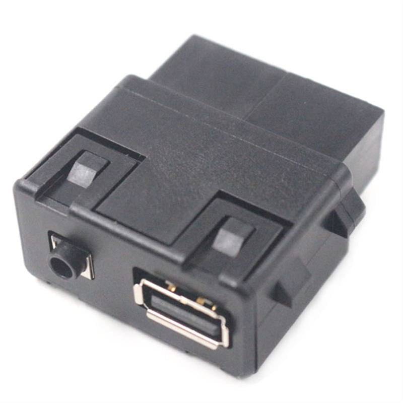 Rynplex 1PCS Mittelkonsole Aux USB-Anschluss, for GMC Autozubehör OEM 13360040 USB-Anschluss in der Mittelkonsole des Fahrzeugs von Rynplex