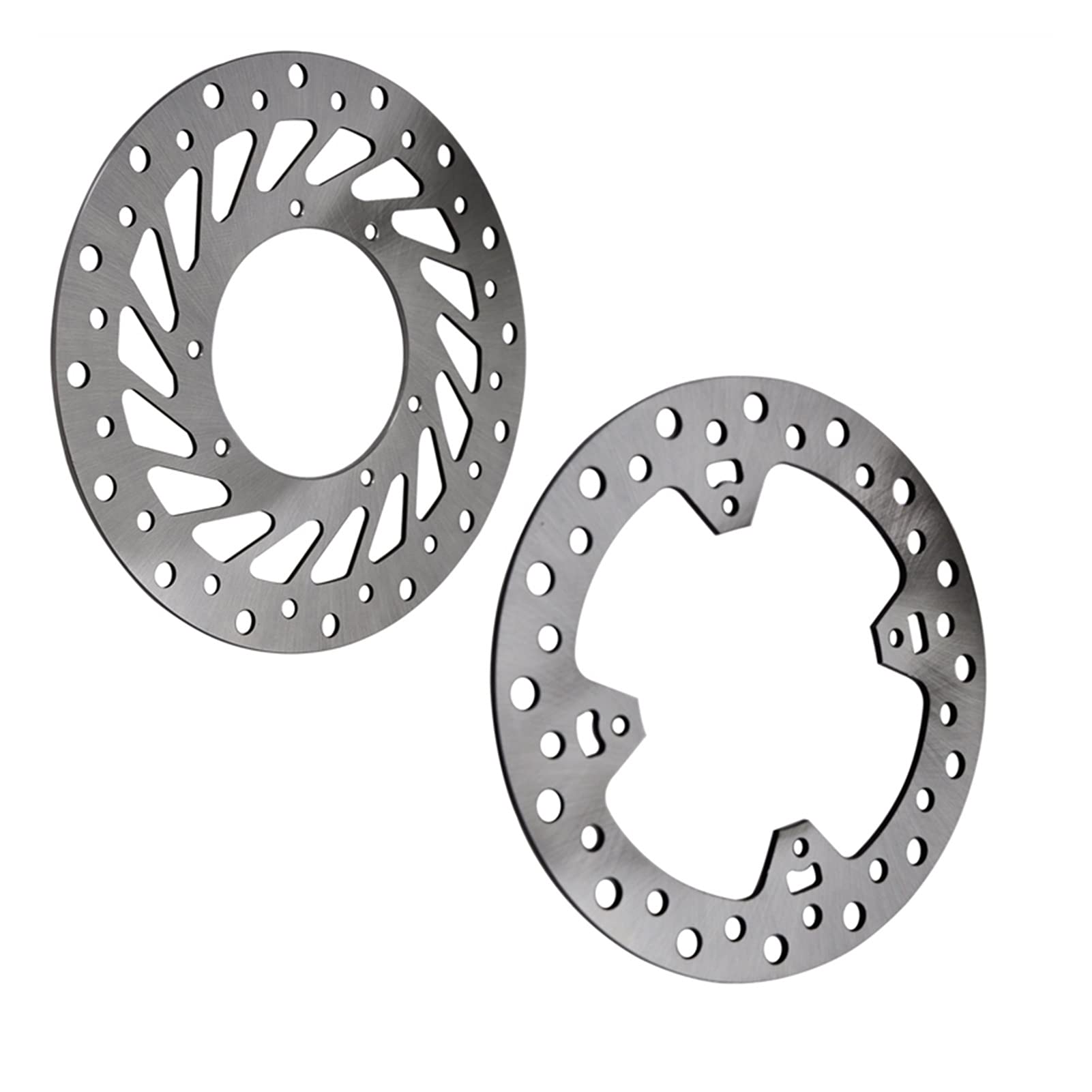 Rynplex 2PC Motorräder Hinten Und Vorne Bremsscheibe Rotor, for CR125R 02 CR250R 2002-2007 CRF250R 2004-2013 CRF250X 04 CRF450X 2005-2017 CRF450R Fahrrad-Scheibenbremsrotor von Rynplex