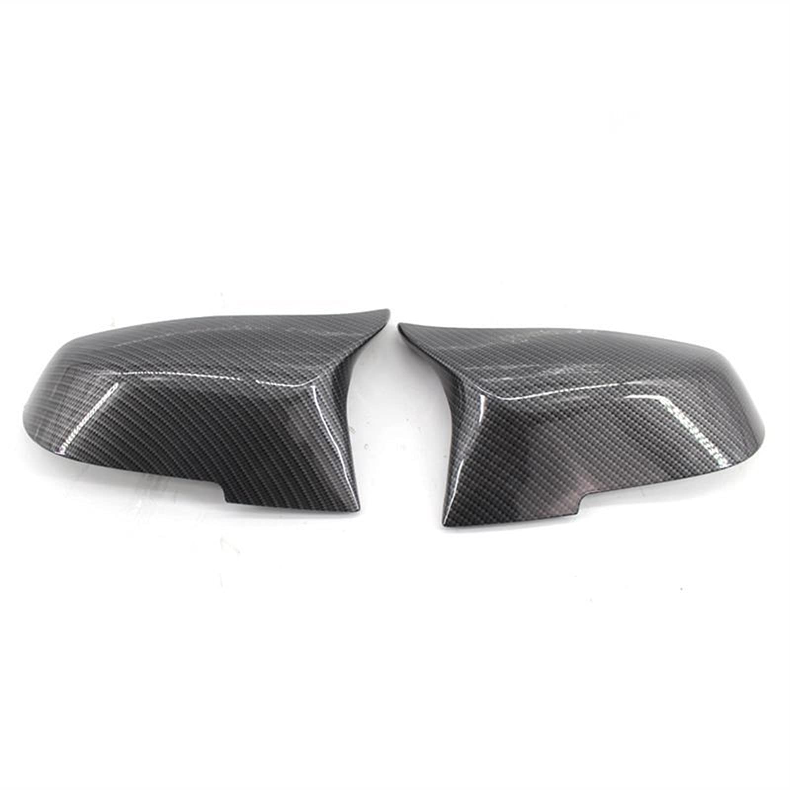 Rynplex 2pcs Carbon Rear Mirror Cover Caps, for BMW, 3 Series F30 F31 320i 328i 330i 335i 4 Series F32 F33 F36 420i 428i 435i Außenspiegelabdeckungen von Rynplex