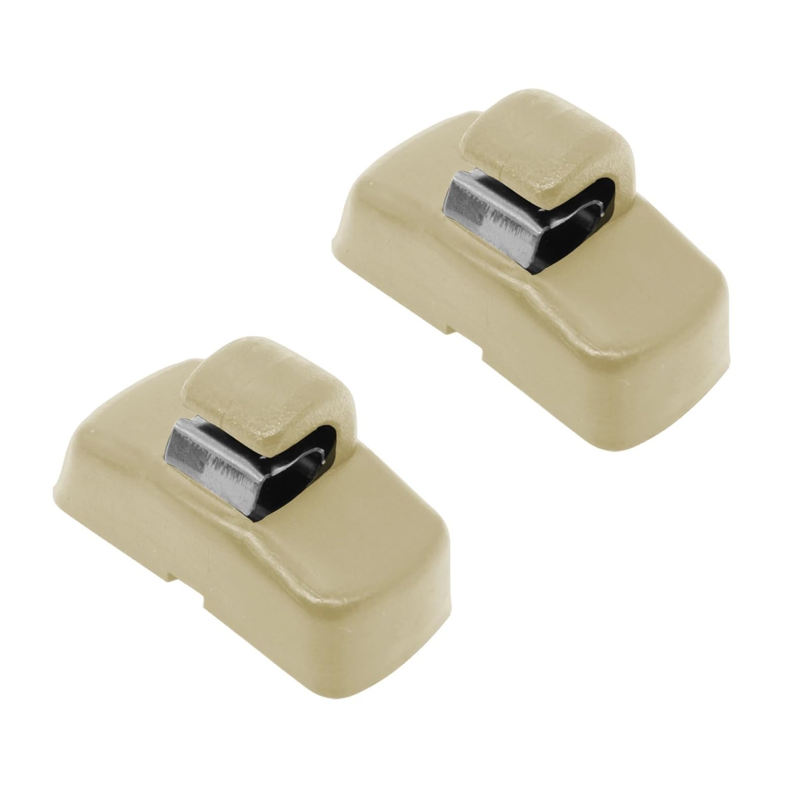 Rynplex 2x Auto Sonnenblende Haken Clips Aufhänger Halter Schnalle Halterung Retainer, for VW, for Caddy, for EOS, for Gol, for Golf, for Lupo Polo, for Sharan, for Touran, Clips für die innere Sonnen von Rynplex