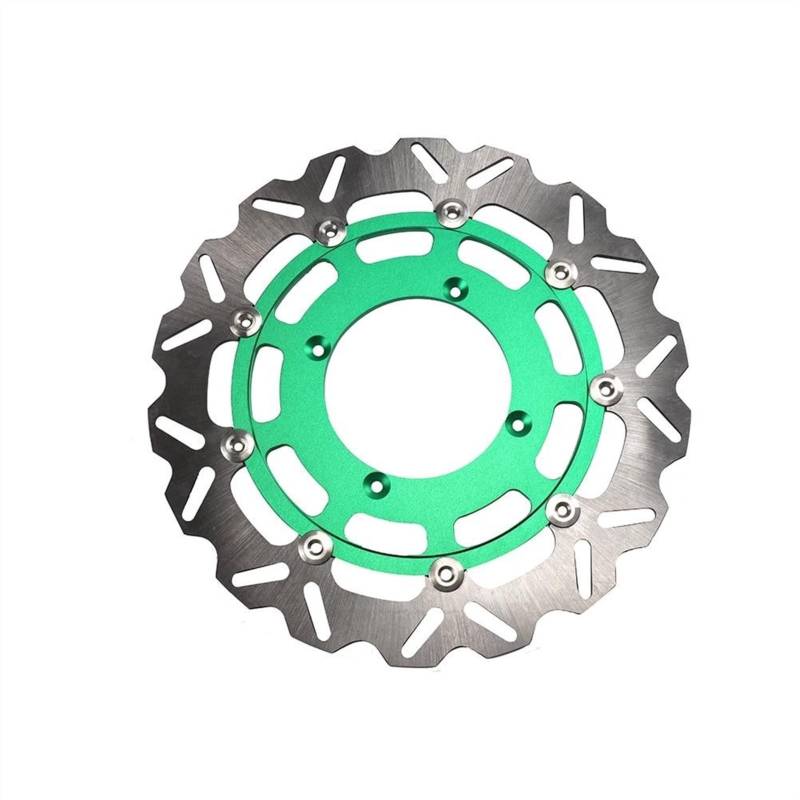 Rynplex 320MM Vorne Schwimmende Bremsscheibe Rotor Platte Dirt Pit Bike Racing Motorrad KXF250 450 2006-2019 Fahrrad-Scheibenbremsrotor von Rynplex