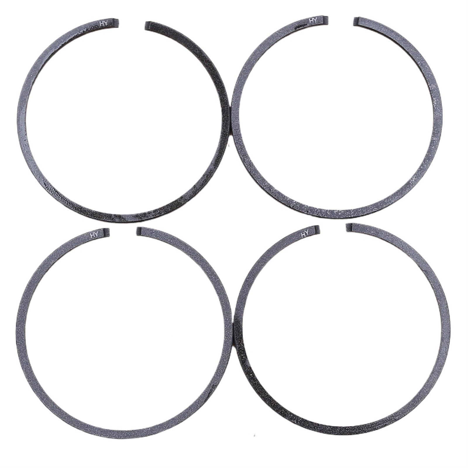 Rynplex 4 6-teiliges 38 mm x 1,5 mm Kolbenring-Set, for Husqvarna 36 136 137 141 142 235P 235R 232L 240RJ 240RBD Kettensäge Freischneider Trimmer Kolbenringsatz(4PCS) von Rynplex